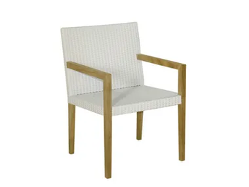 FIJI - Teak garden chair with armrests by Il Giardino di Legno - view 2
